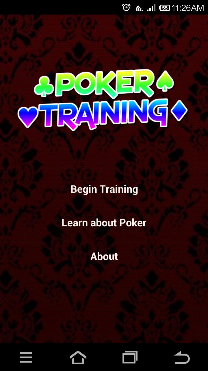 Poker Training