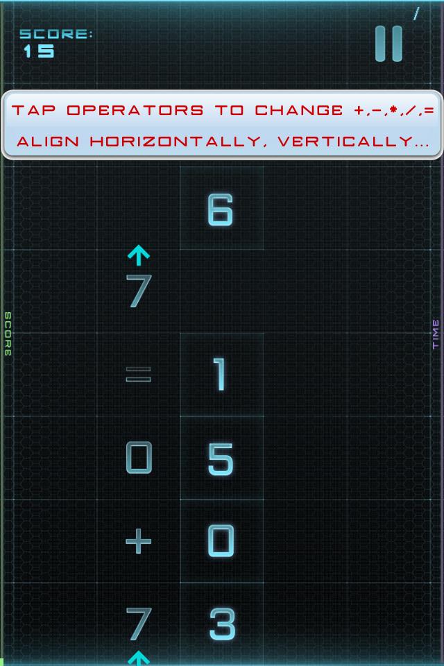 DIGITRON numbers slider puzzle