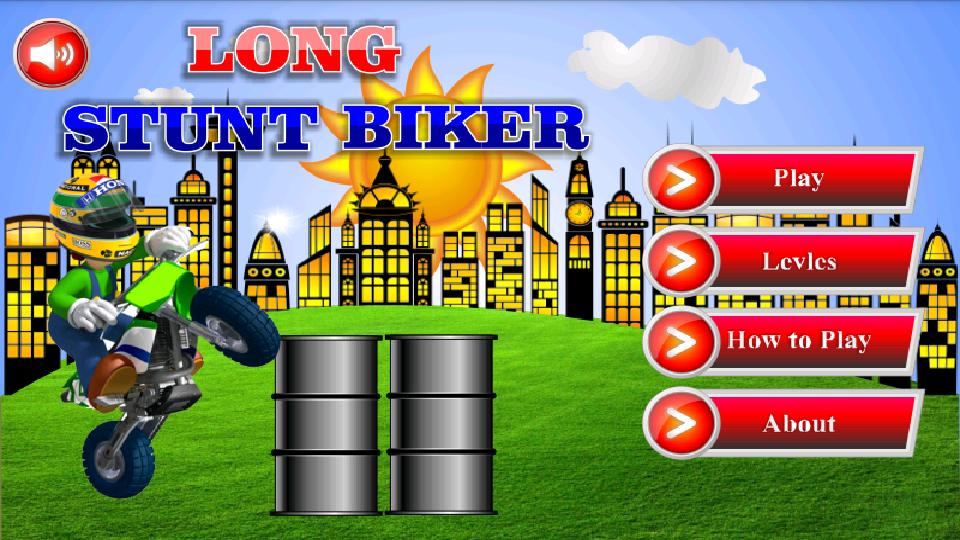 Long Stunt Biker