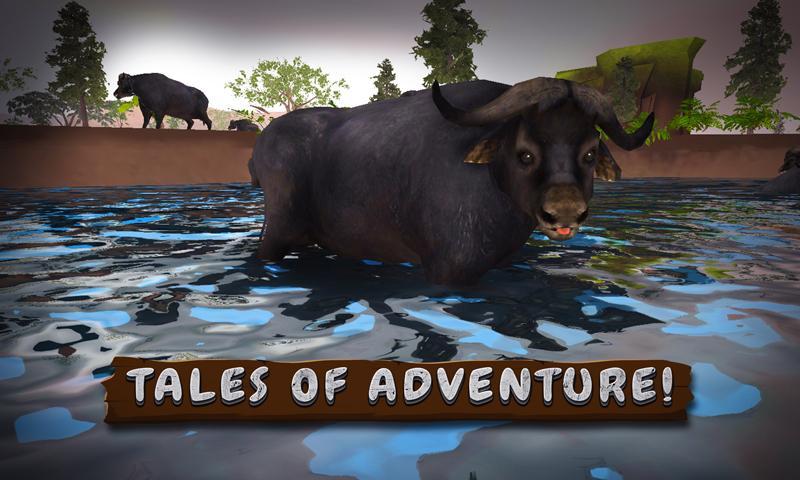 Wild Buffalo Simulator 3D