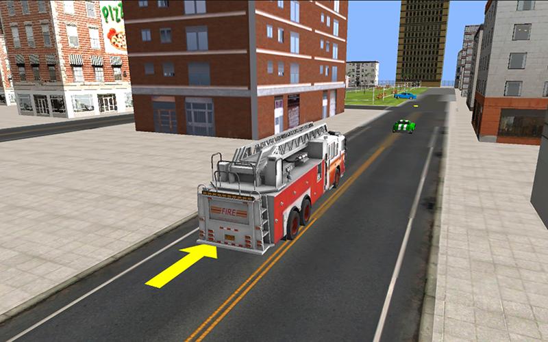 Fire Fighter Truck Rescue 3D