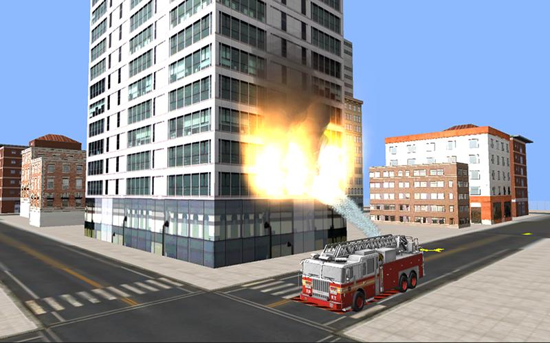 Fire Fighter Truck Rescue 3D