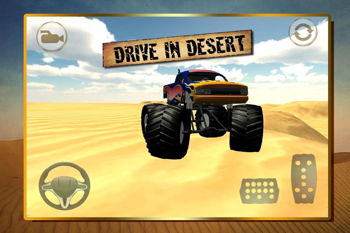 Monster Truck Desert Simulator