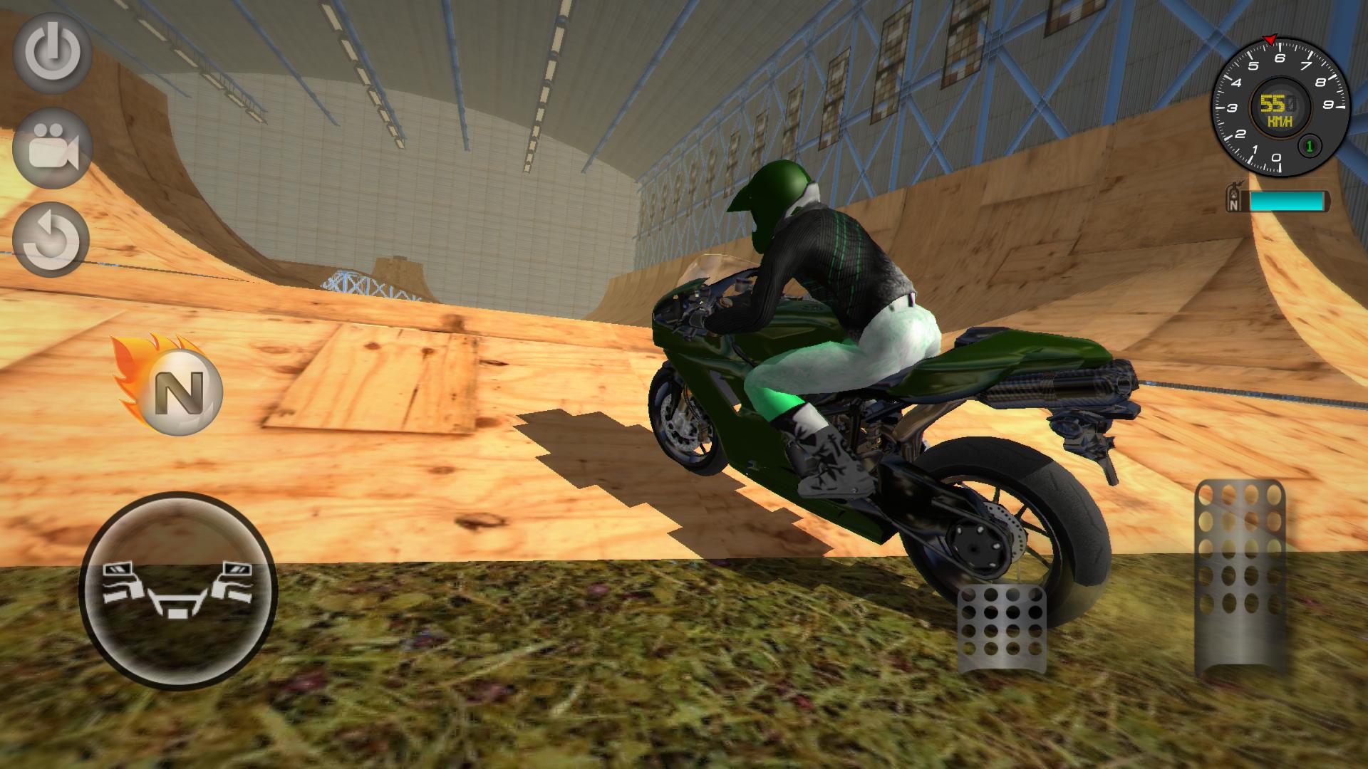 Cross Motorbike Driving Trial