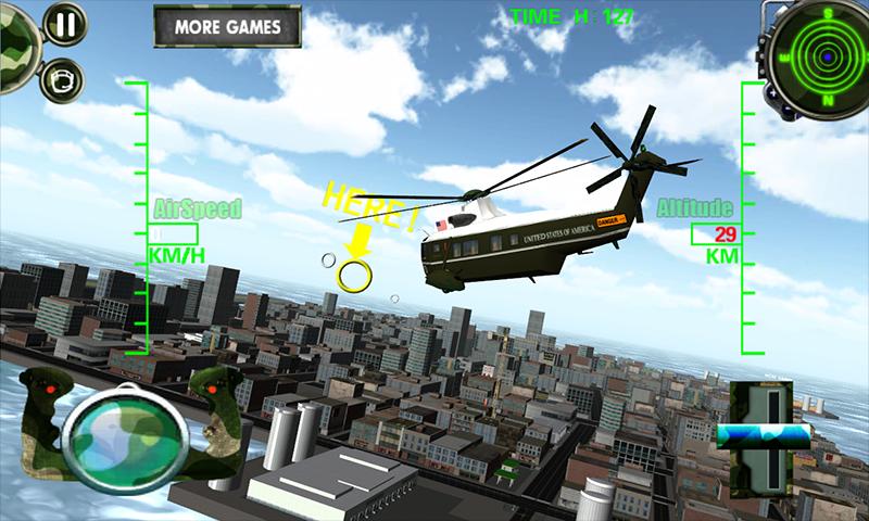 USA President Helicopter SIM