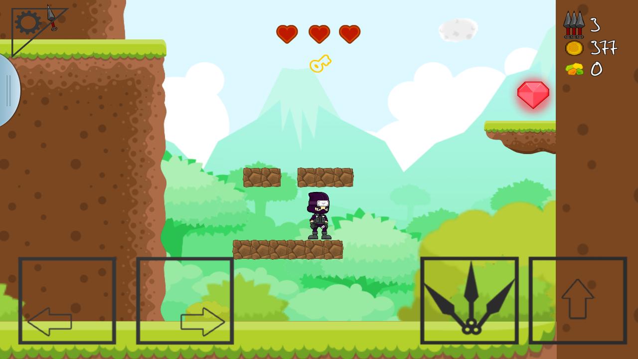 NINJA SIDE 2D : Platform Game