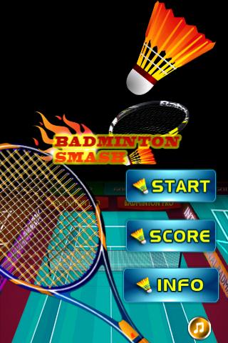 Badminton game