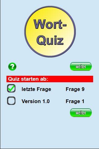 Wort-Quiz