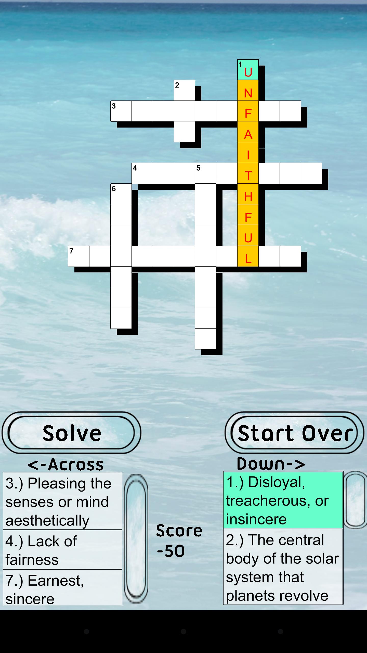 Bible Crossword FREE