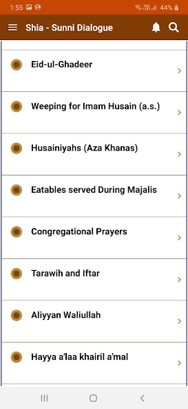 Shia - Sunni Dialogue