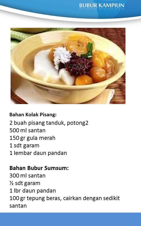 Aneka Resep Takjil Buka Puasa