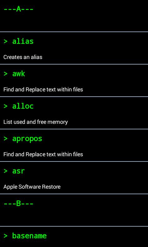 Mac Terminal Commands