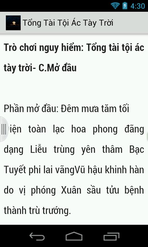 Tong Tai Toi Ac Tay Troi