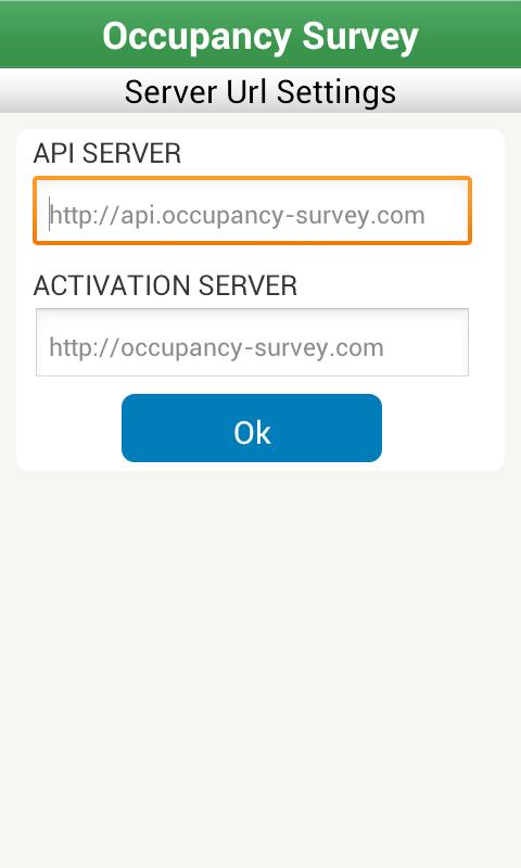 Occupancy Survey