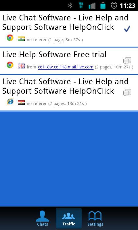 HelpOnClick Live Chat