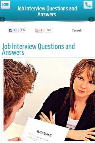 Job Interview Q and As