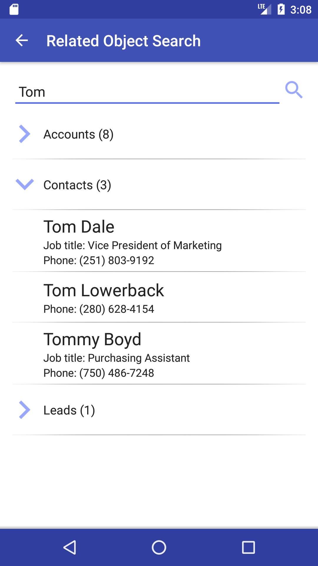 Akvelon CRM Call Tracker