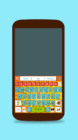 ai.keyboard Comic Book theme