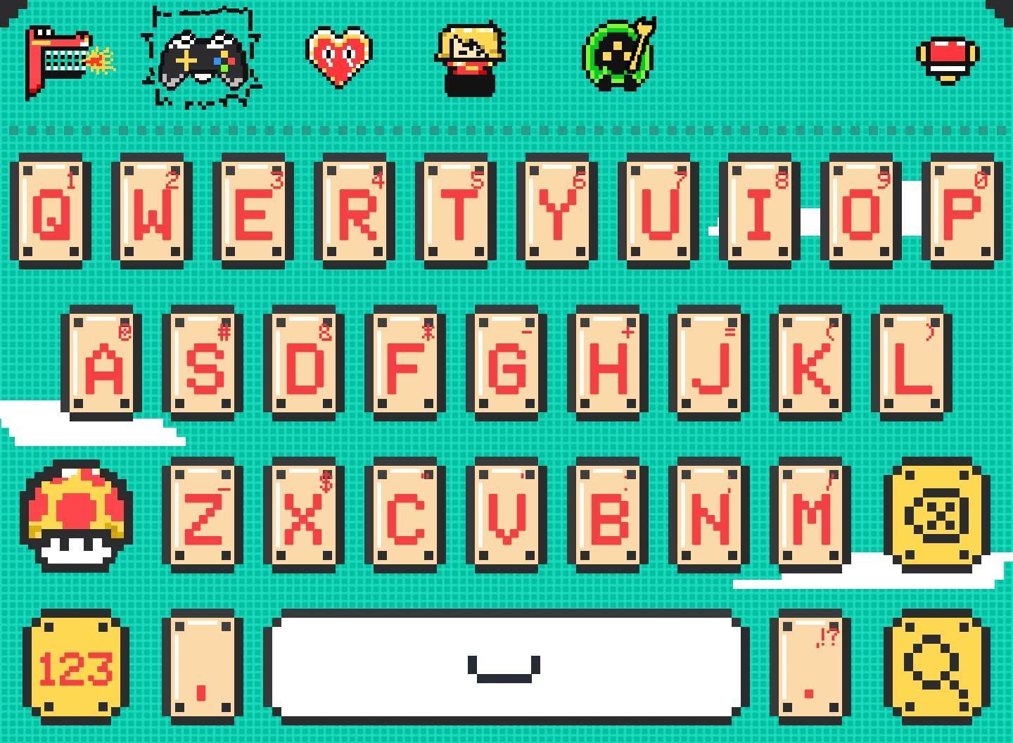 Super Mario FancyKey Keyboard