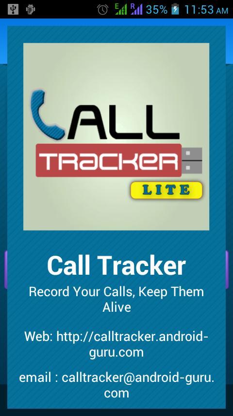 Call Tracker Lite - Spy