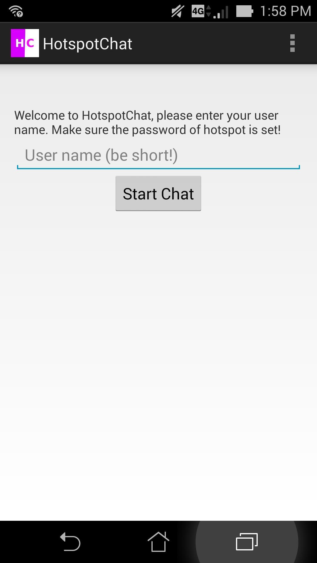 Hotspot Chat