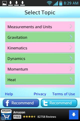 Science Grade 8 7 6 Physics