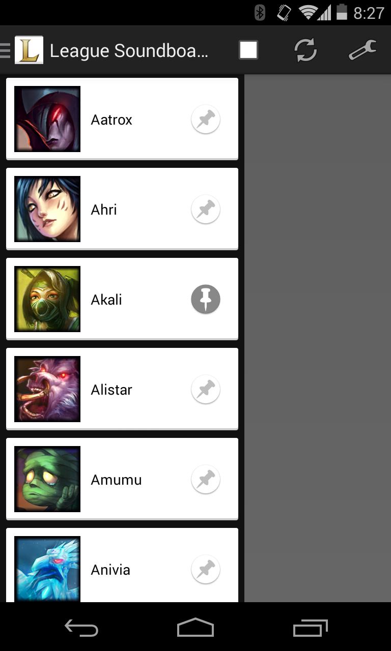 League Soundboard