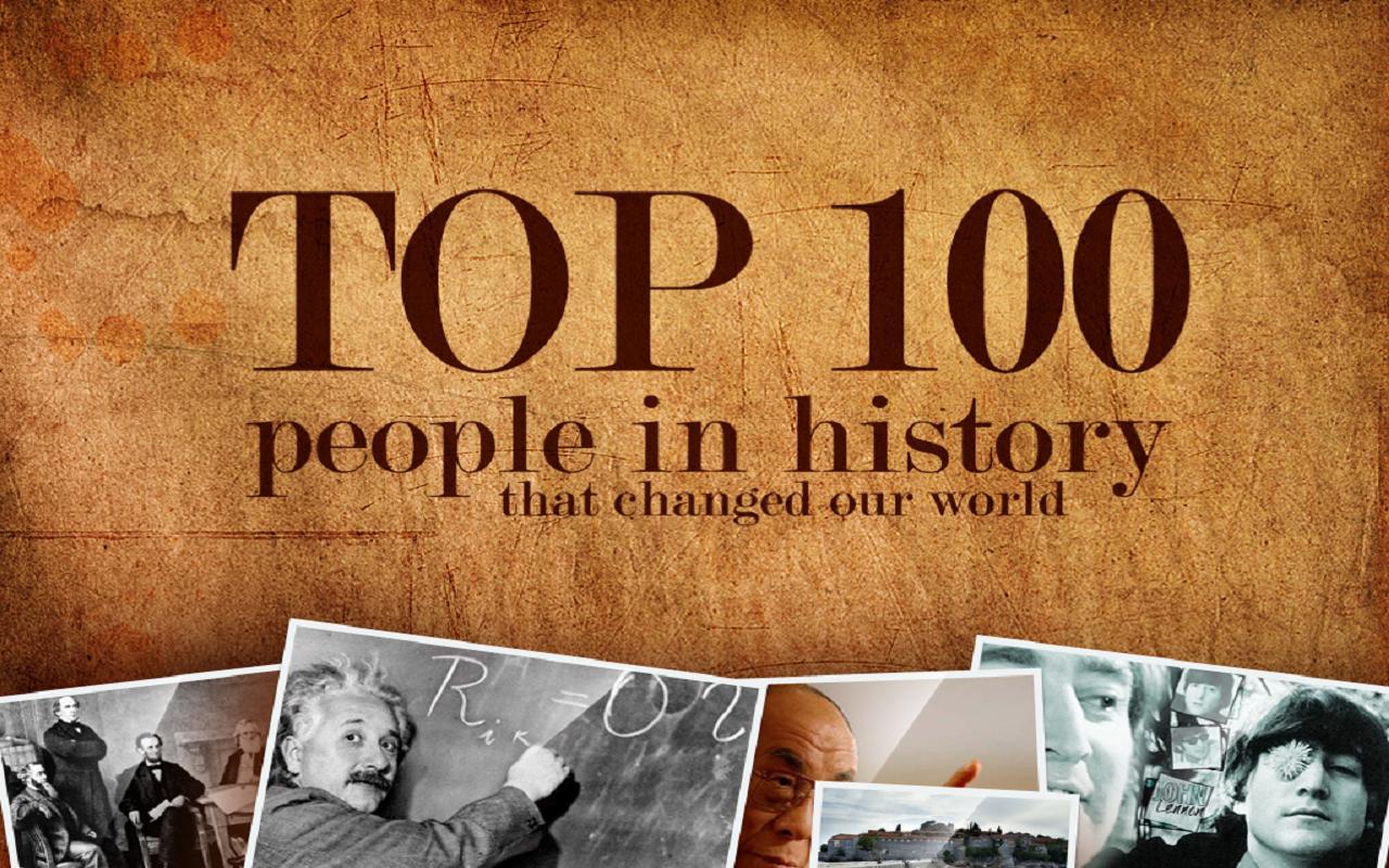 Top 100 - People in History