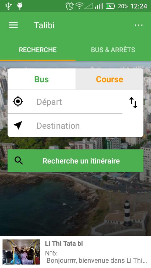 Talibi.net - Public transit in