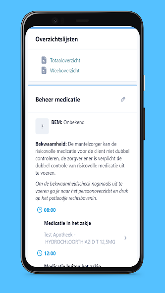 Medicatie Controle App