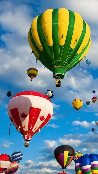 Hot Air Balloon Live Wallpaper