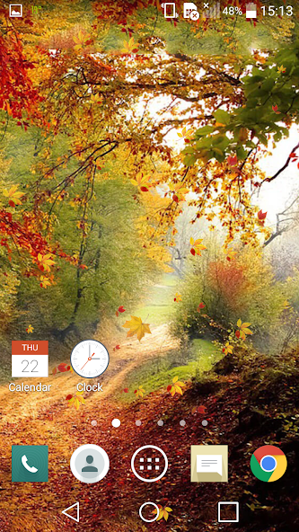 Falling Leaves Live Wallpaper