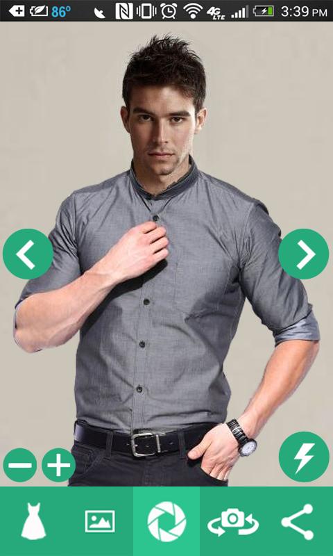 Man Shirt Photo Suit