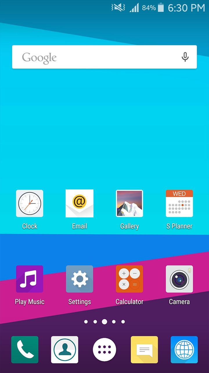 KK Launcher G4 Theme