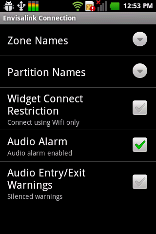 DSC Security Keypad