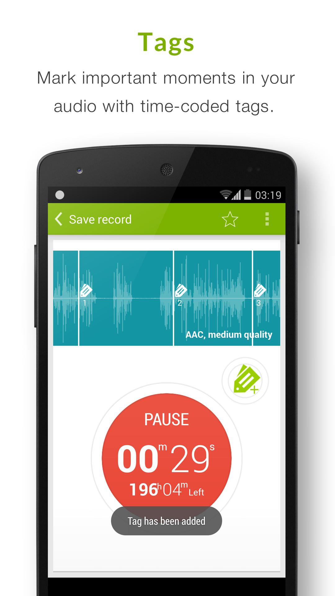 Recordense Voice Recorder Lite