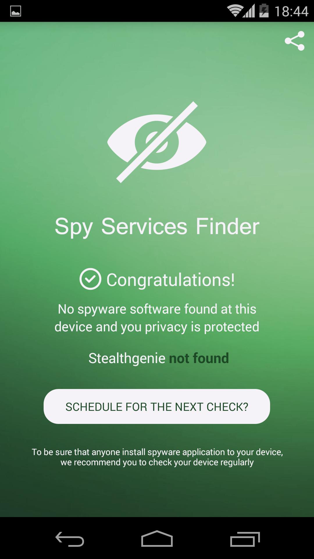 Spy Mobile Remover - Anti Spy