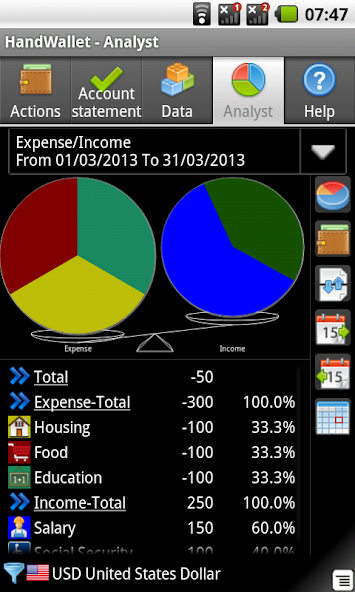 Accounting Widget