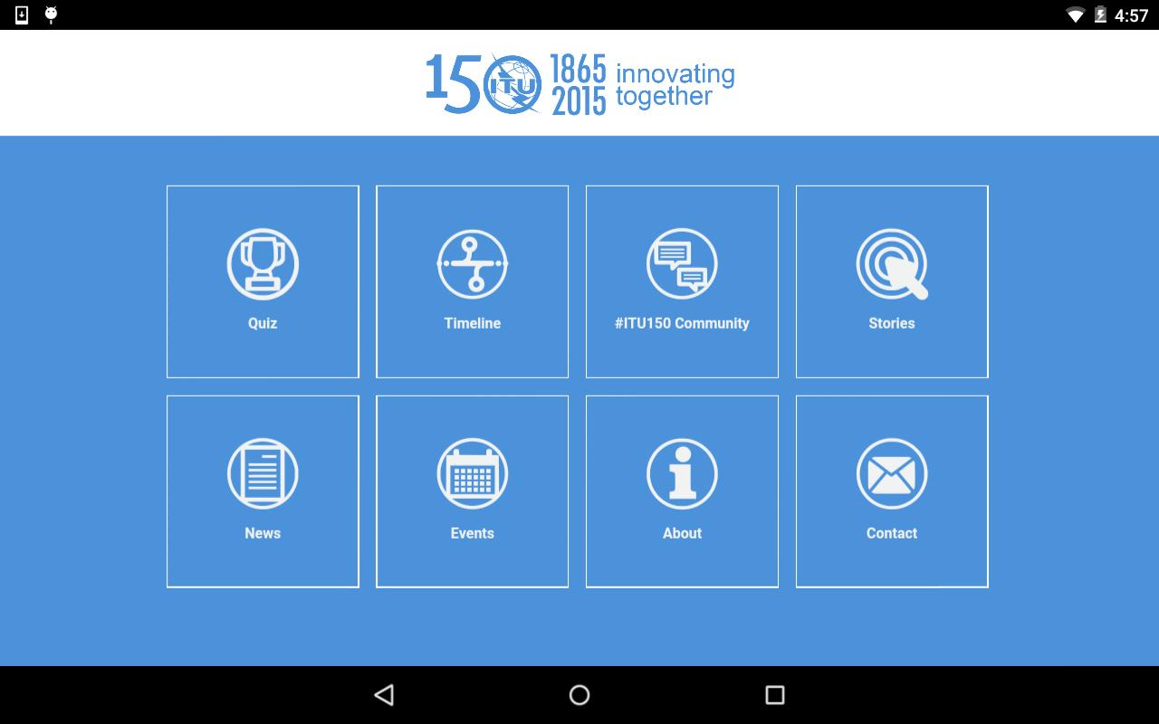 ITU 150th Anniversary App