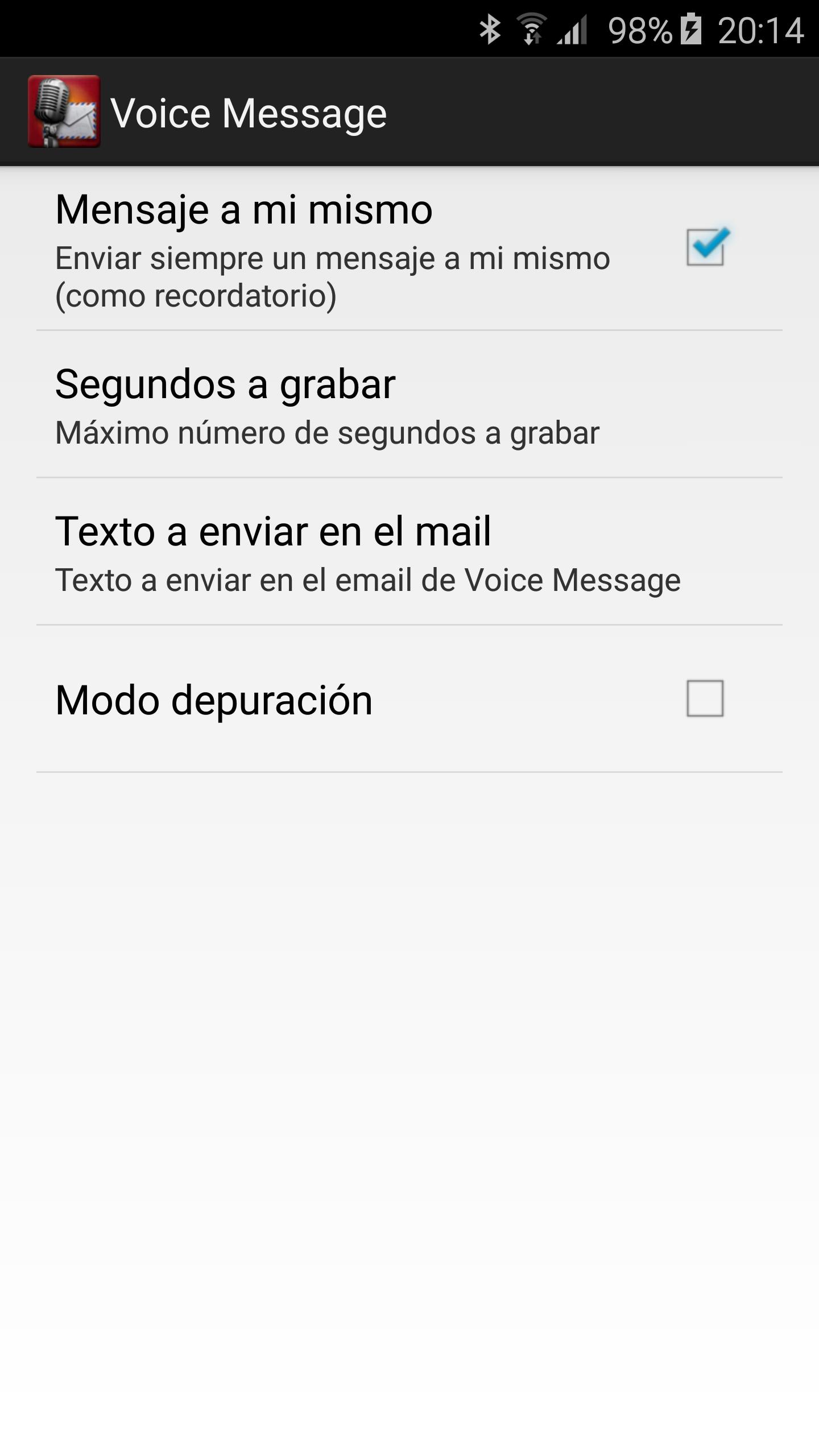 Voice Message