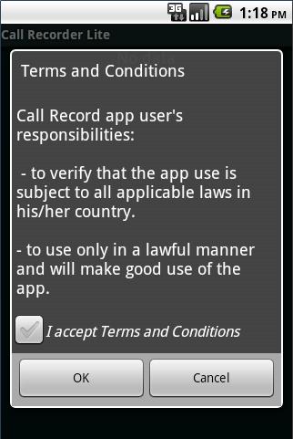 Call Recorder Lite System