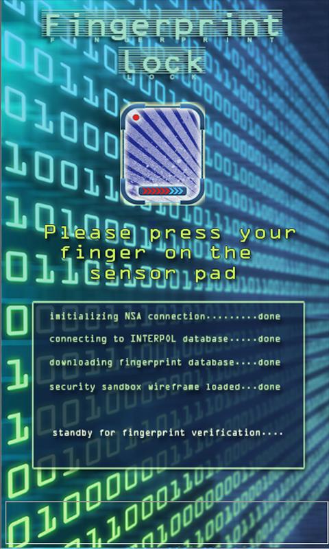 Fingerprint Scan Lock Trick