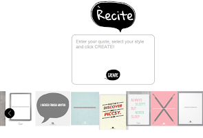 Recite - Create Visual Quotes