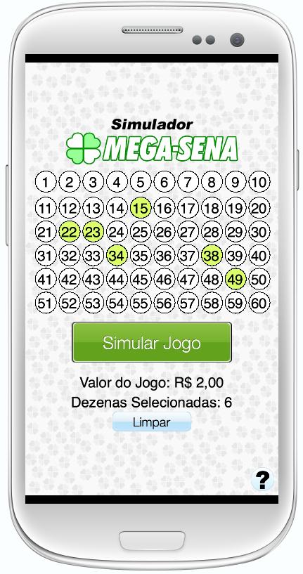 Simulador Mega-Sena