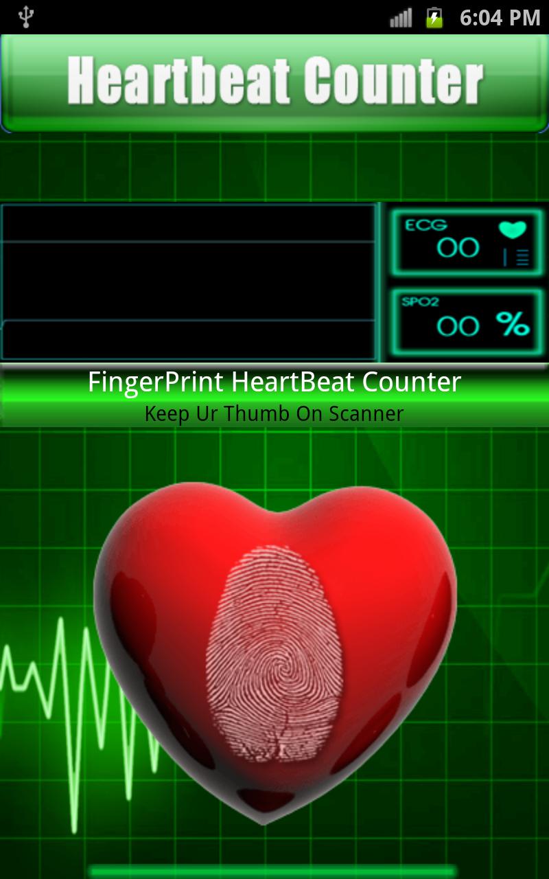 fingerprint heartbeat  fake