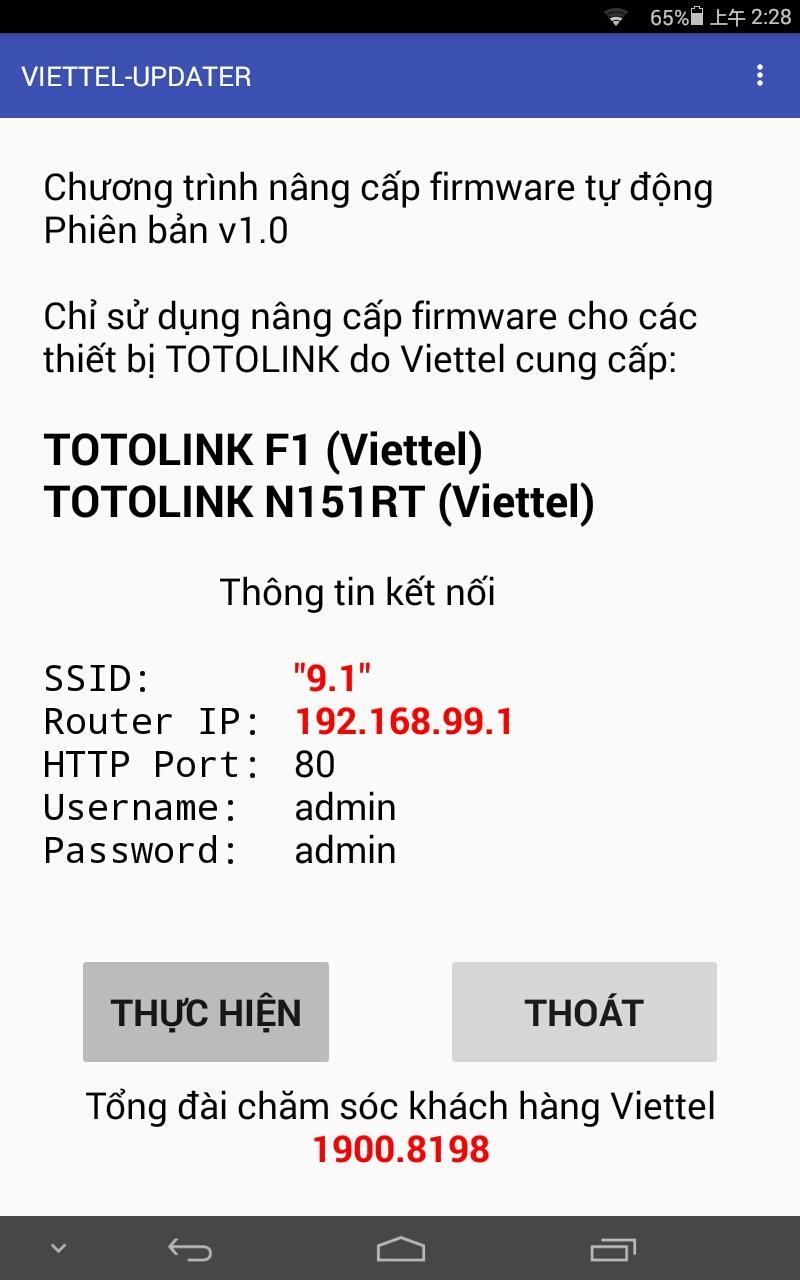 viettel-updater-v1.0.0