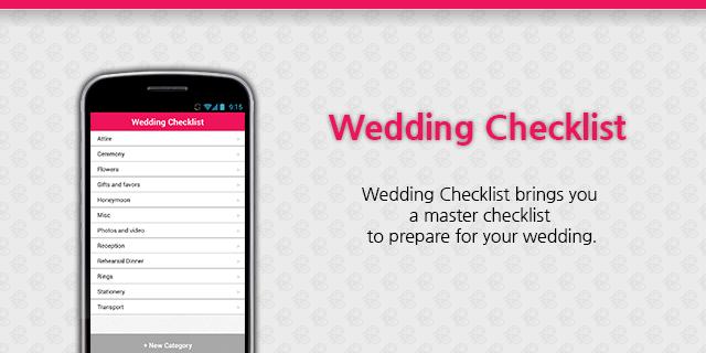 Wedding Checklist