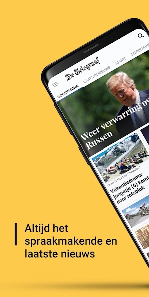 De Telegraaf nieuws-app