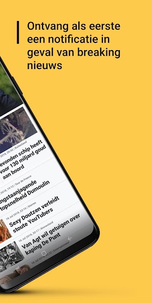 De Telegraaf nieuws-app