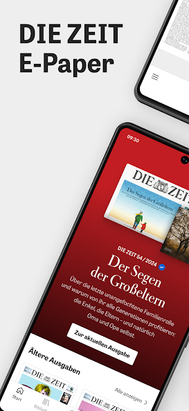 DIE ZEIT E-Paper App